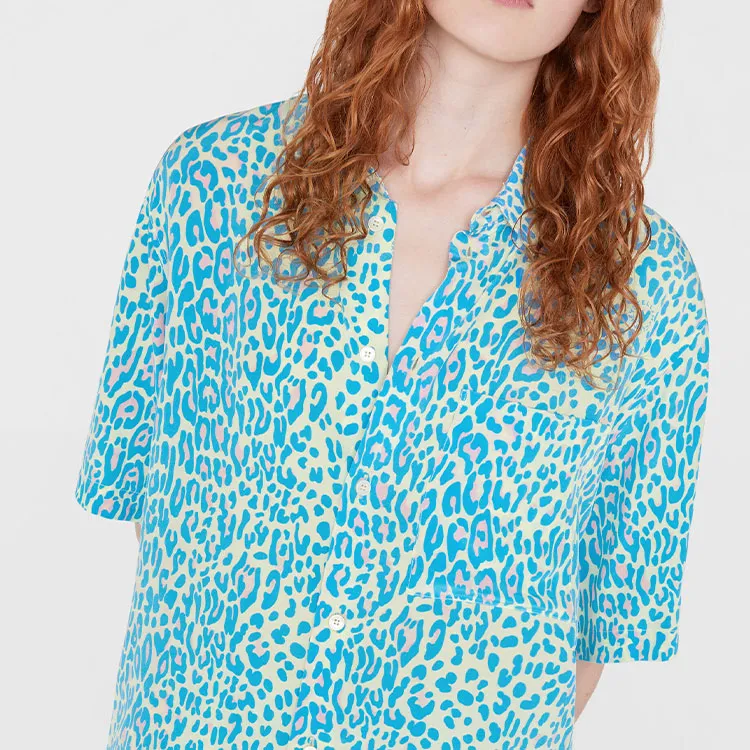 Stella McCartney Allover Printed Short Sleeved Shirt-3