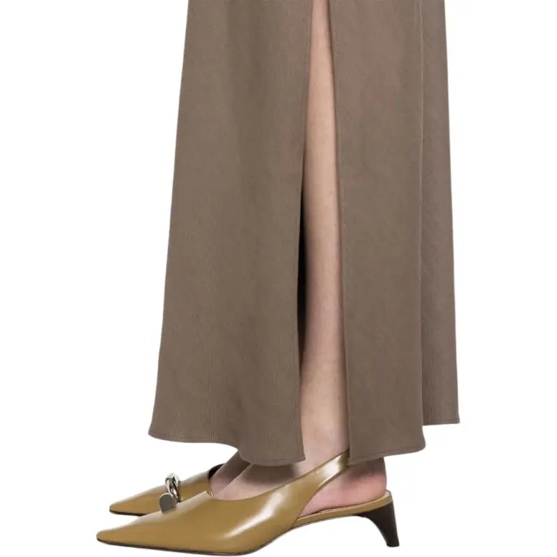Brunello Cucinelli Side slits Maxi Skirt-4
