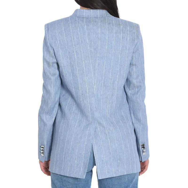 Tagliatore Double breasted Pinstriped Blazer-1