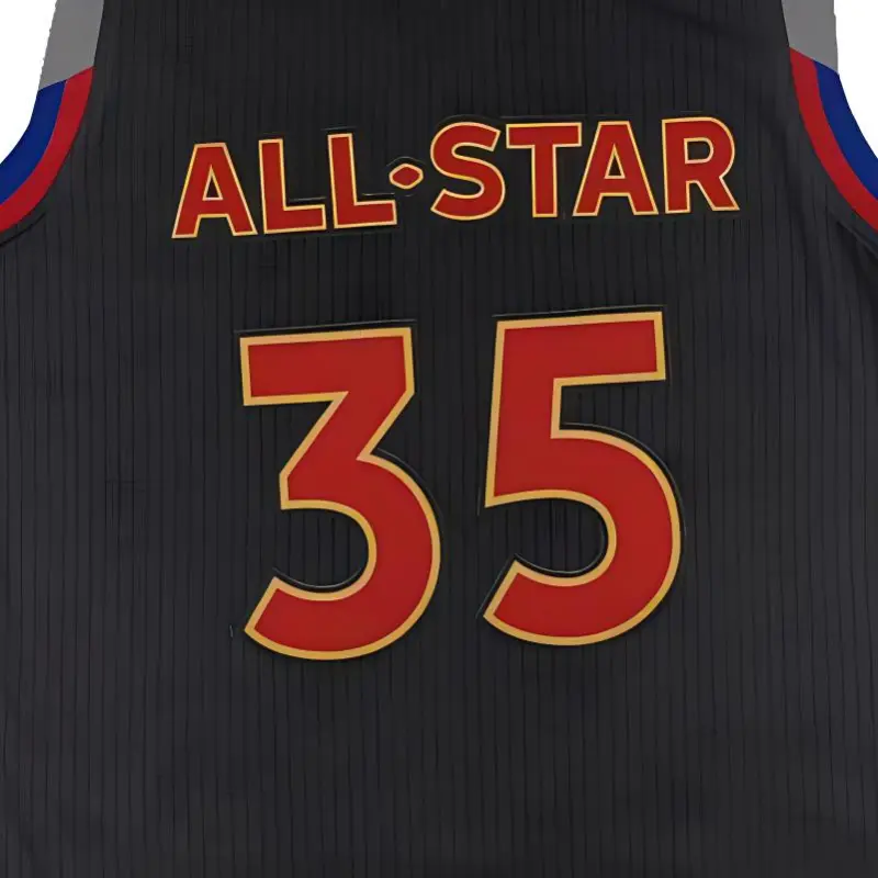 Adidas x NBA KD SWINGMAN Fan Edition Basketball Jerseys Men's Black-2