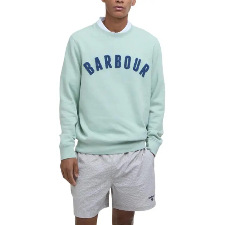 BARBOUR Sweatshirts Men Green-2