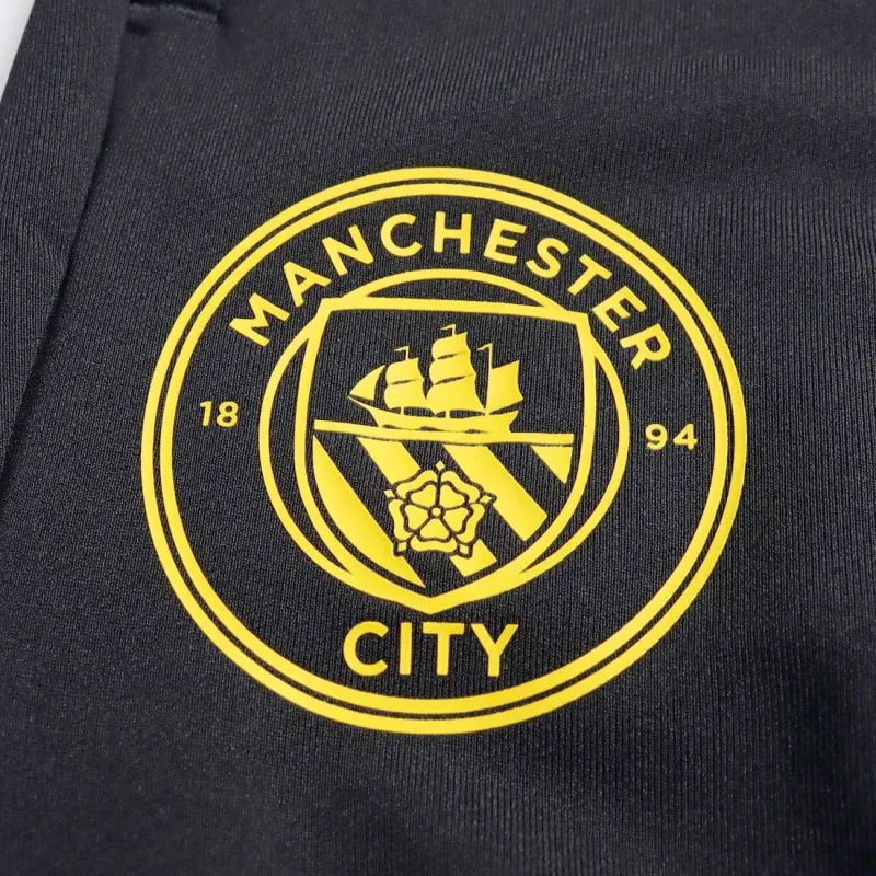 PUMA Manchester City F.C. Soccer Bottom Men's Black-3