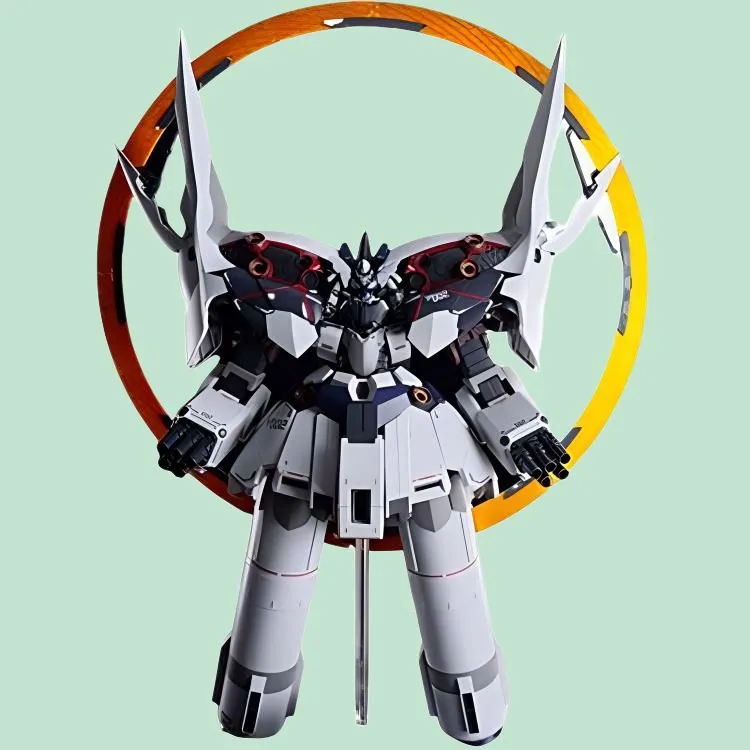 BANDAI High Grade 1 144 Mobile Suit Gundam NT New Goujin Size 2 Hobby Model-5
