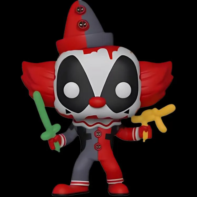 Funko FUNKO POP Deadpool 2 Joker Edition Deadpool Chibi Figures-2