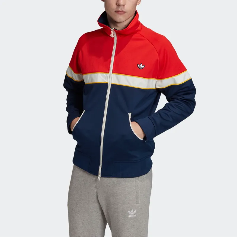 Adidas Originals Firebird Jacket Men's Red/Marine Blue-3