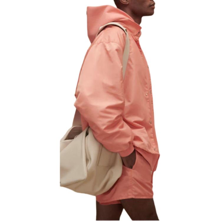 Fear of God Essentials Nylon Coaches Jacket - POIZON