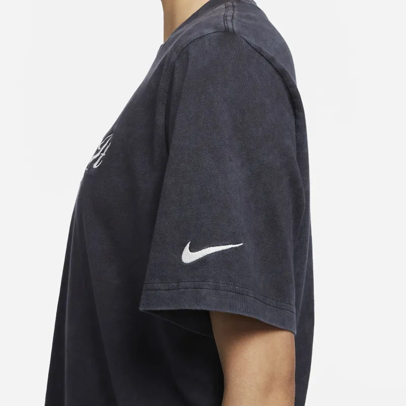 Nike Swoosh T Shirt Women's Black-3