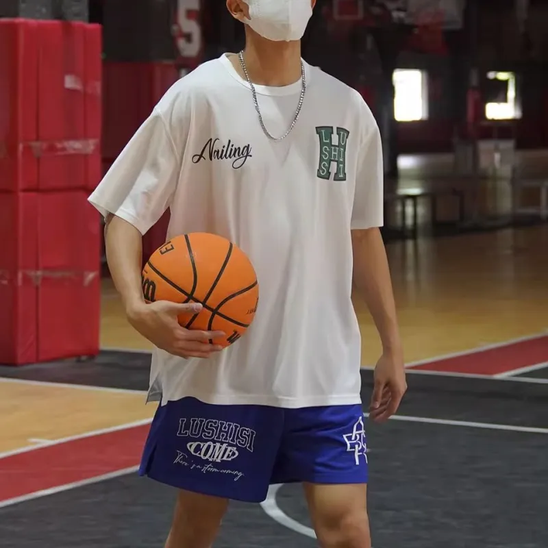 LUSHISI Basketball Shorts Unisex-2