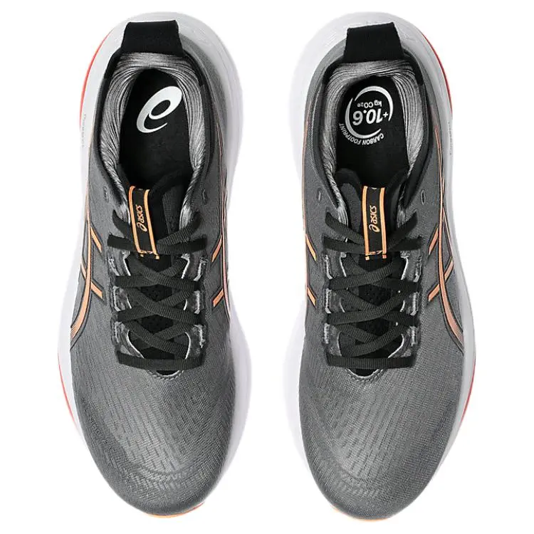 Asics Support Wear-Resistant Low-Top Casual Shoes Men's Black Width-2