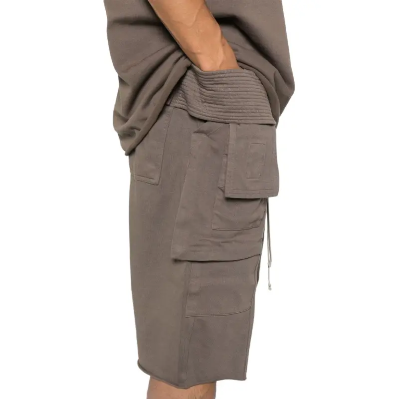 Rick Owens DRKSHDW Drop crotch Shorts-4