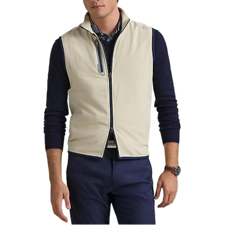 Ralph Lauren FW24 Vest Men's Original Sand Yellow-1