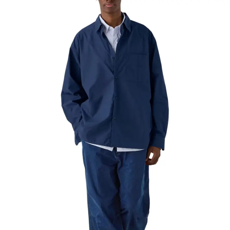 UNIQLO C Collection Shirt Unisex Dark Blue-2