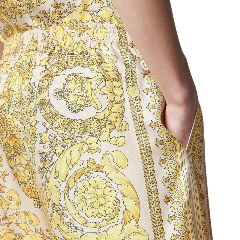 VERSACE Barocco Printed Bermuda Shorts-5