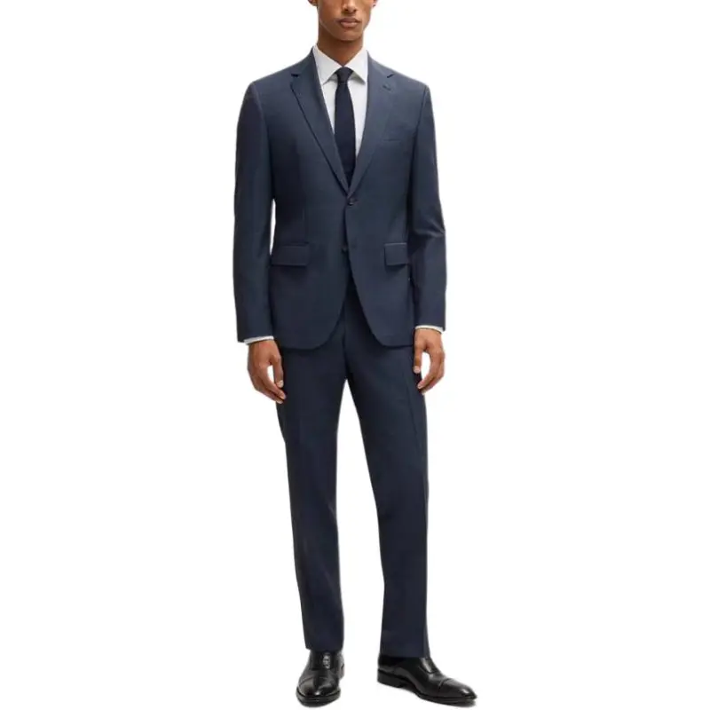 HUGO BOSS Business Suit Men's Dark Blue-1