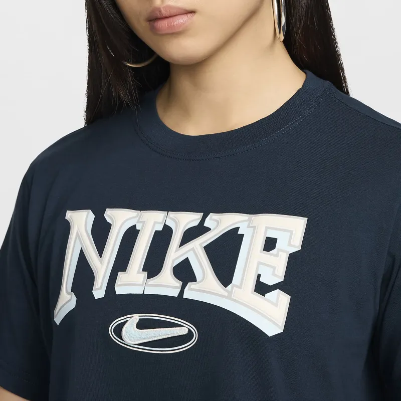Nike T Shirt Women's Arsenal Marine Blue-3
