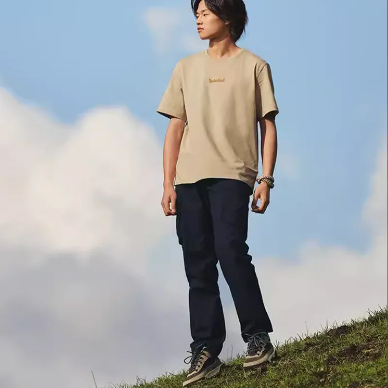 Timberland T Shirt Unisex Light Mud-2