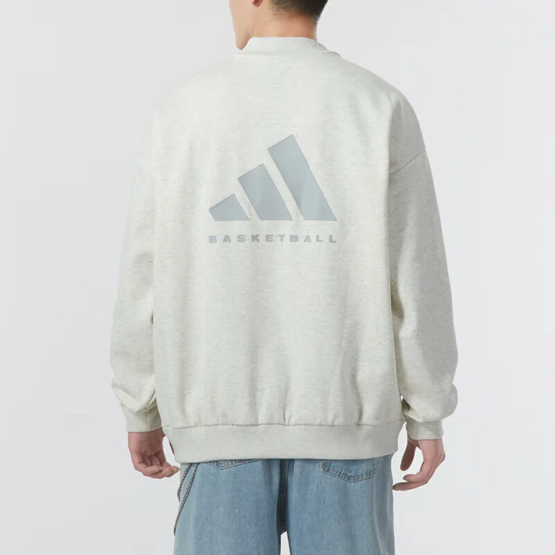 Adidas Basketball Crewneck Sweatshirt-4