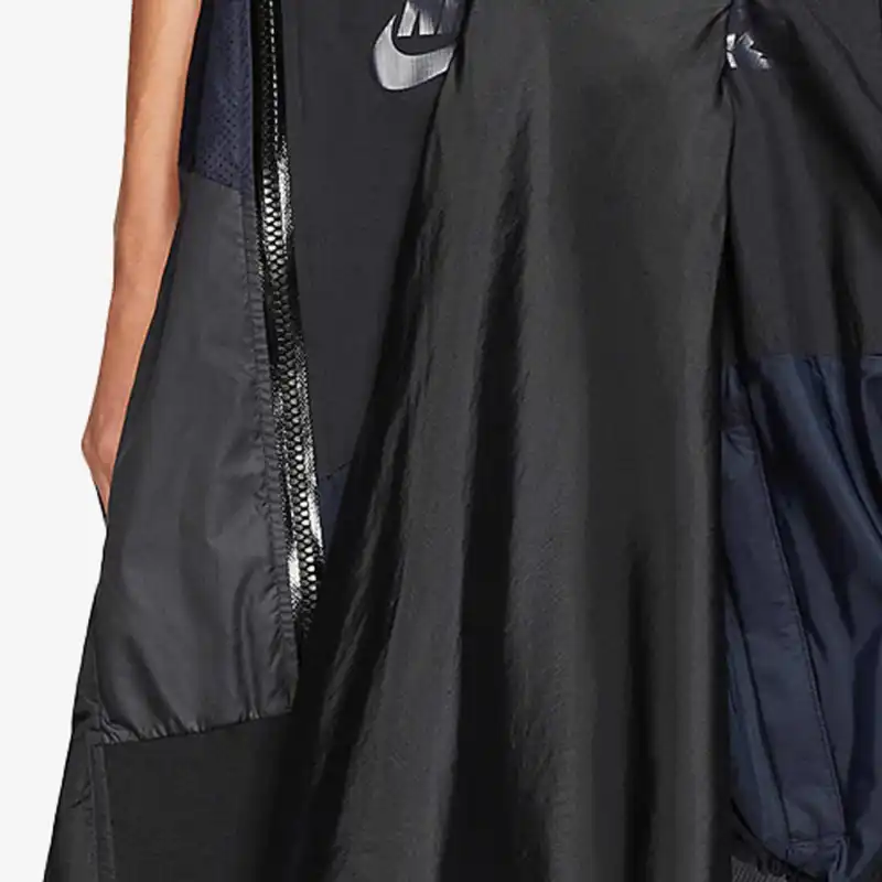Nike NikeLab X Sacai Women's Kleid Skirt Black-4