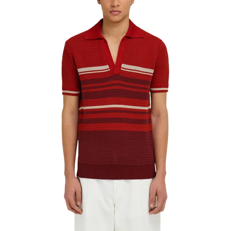 Ferragamo Cotton Polo Shirt-2