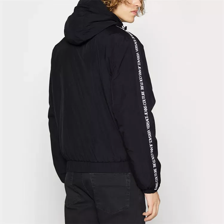 VERSACE JEANS COUTURE Logo tape Hooded Jacket-2