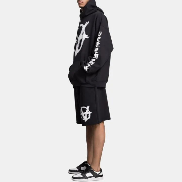 Vetements Logo-print Knee-length Shorts-3