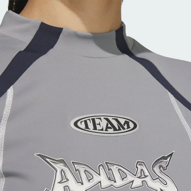Adidas Originals T-Shirt Women's Gray-3