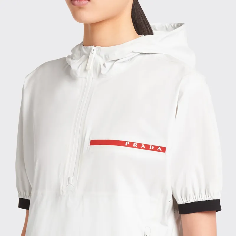 PRADA Trench Coat Women's White-3