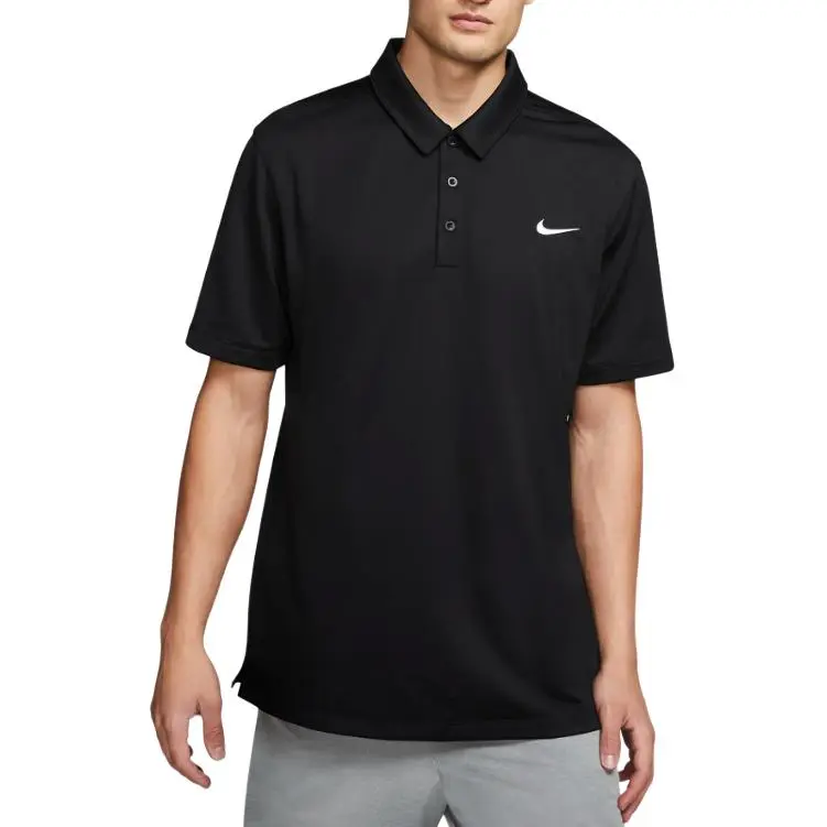 Nike Polo Shirts Men Black-3