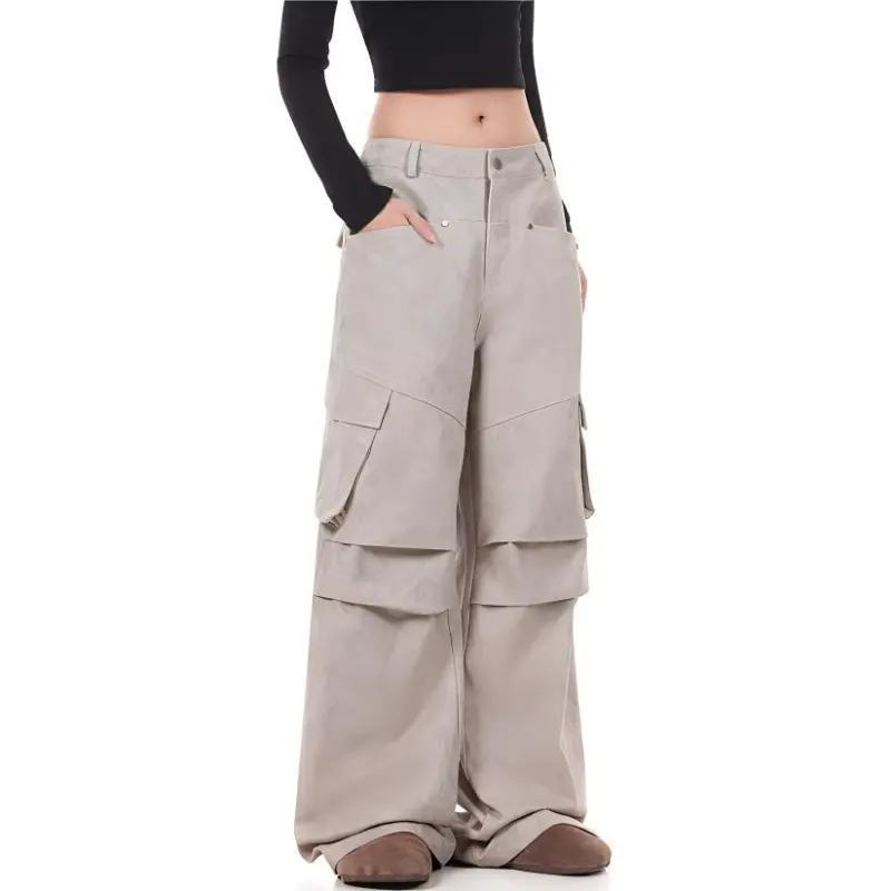 FDR Cargo Pants Unisex Marble Apricot-2