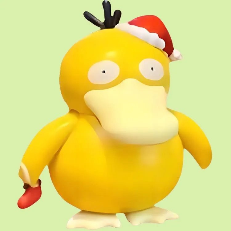 POKEMON X KFC Capybara Duck Christmas Toys-3