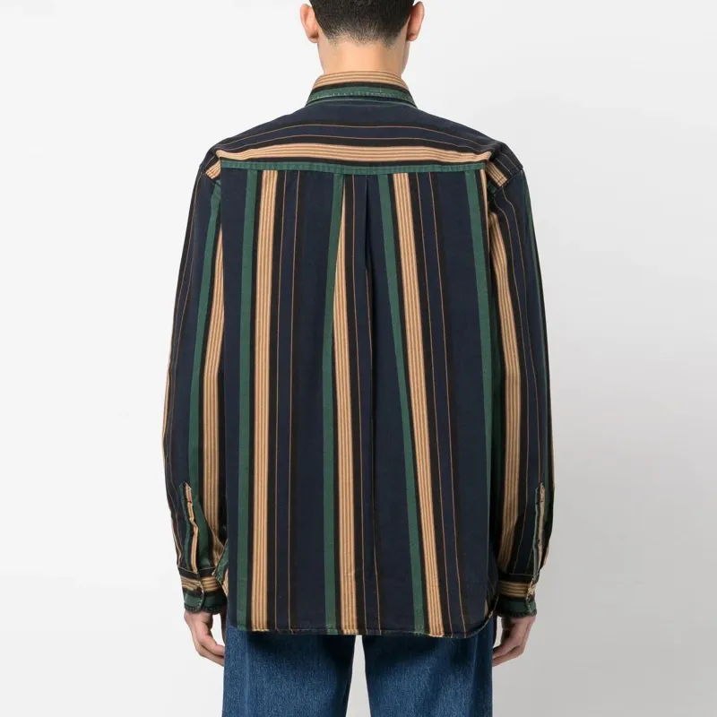 Carhartt WIP Shirts Men Marine Blue-3