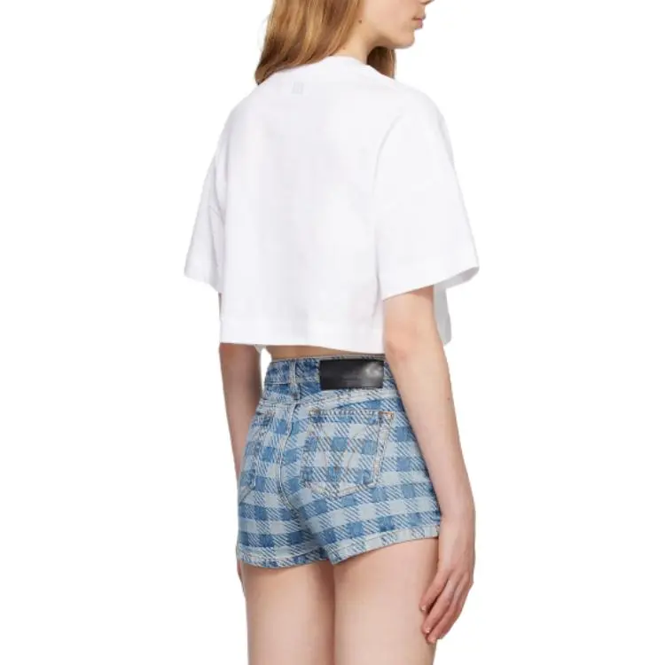 AMIPARIS France Logo T Shirt 'White'-4