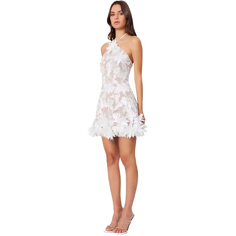 ELLIATTCOLLECTIVE Sleeveless Dress Women's White-1