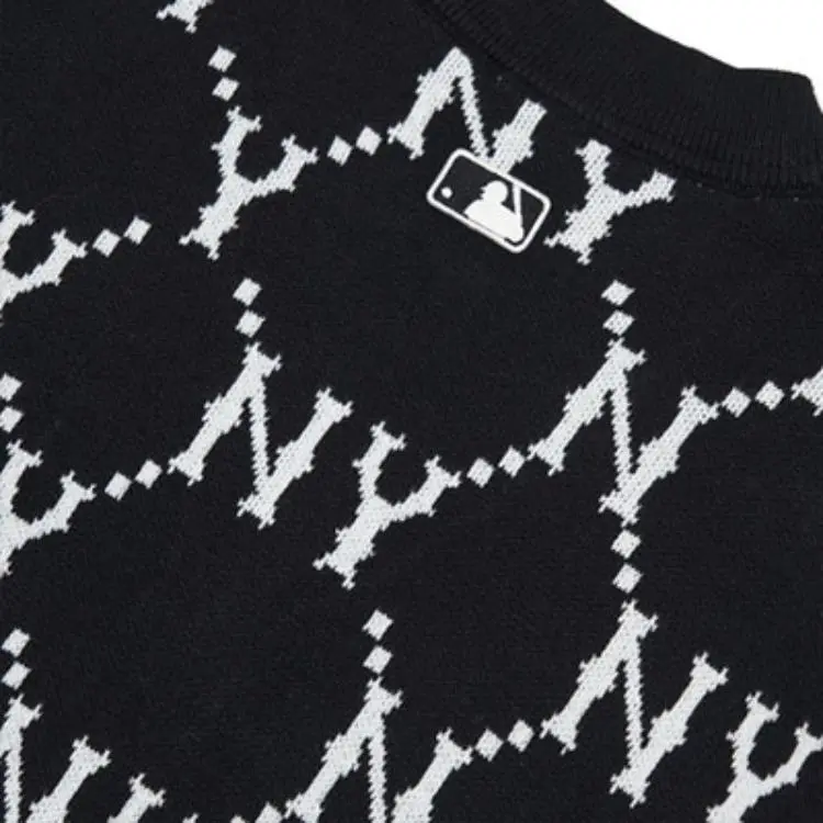 MLB Monogram Casual Style Unisex Street Style Logo Cardigans-4