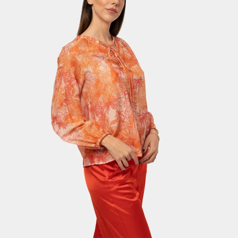 MaxMara Studio Shirt Women's Orange-3