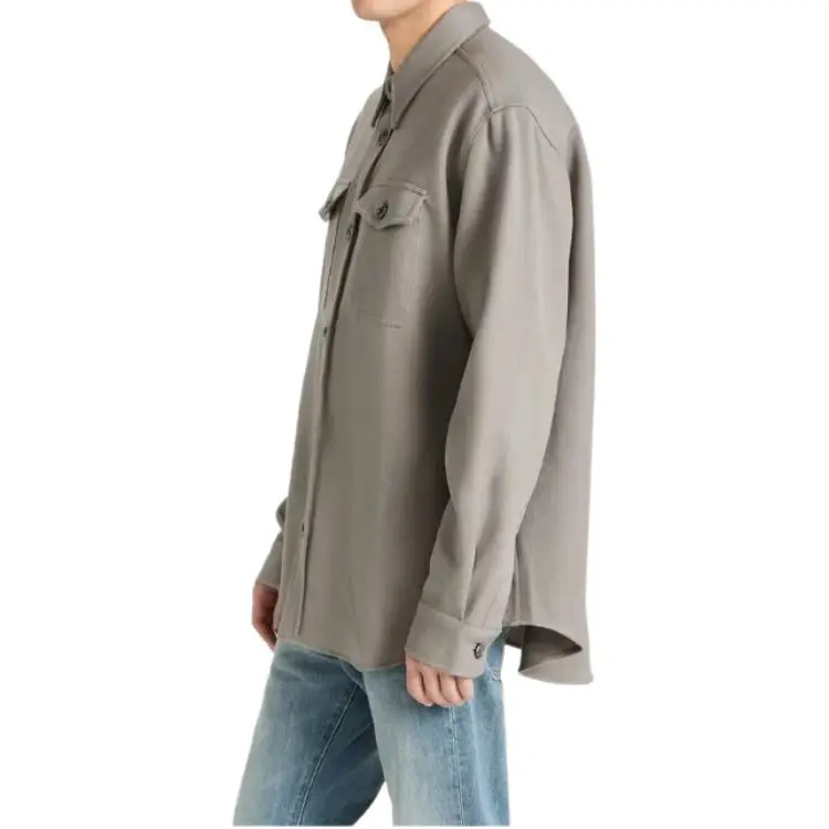 AMIPARIS Paris Long Sleeved Buttoned Shirt-4