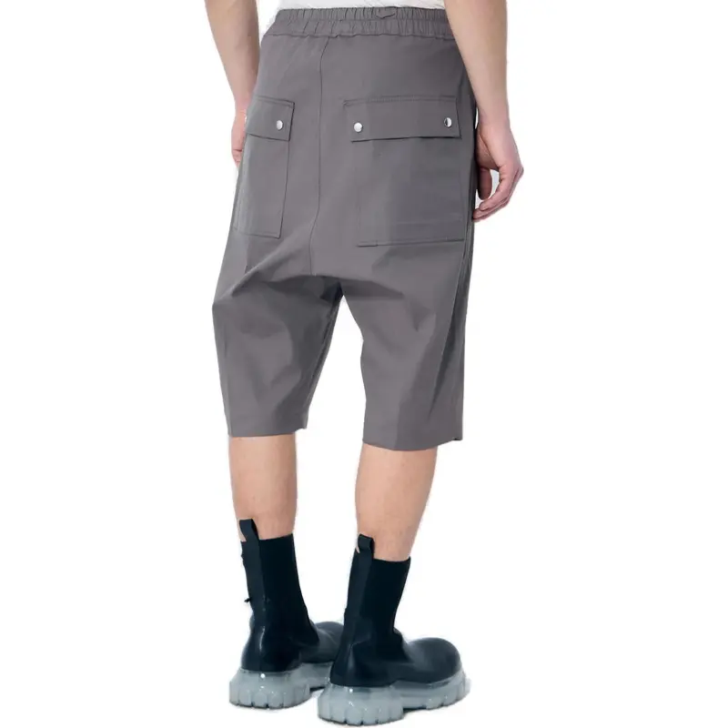 RICK OWENS Drawstring Bermuda Shorts-1