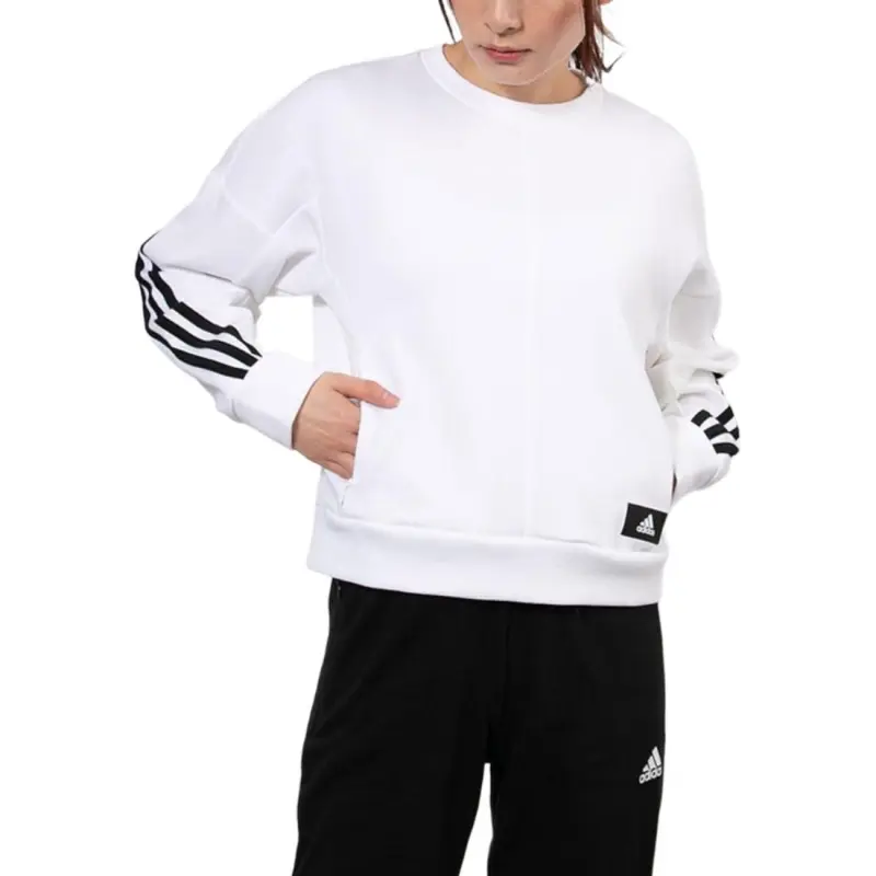Adidas WBIWRAPPED3st Sweatshirt Women's White-1