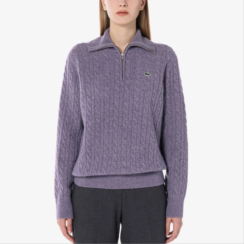LACOSTE Sweaters Women's Purple-2