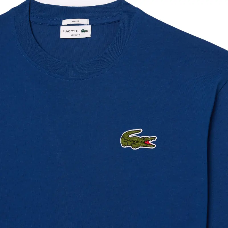LACOSTE Logo appliqué T shirt-3