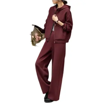 XWI Casual Suit Women's Dark Red