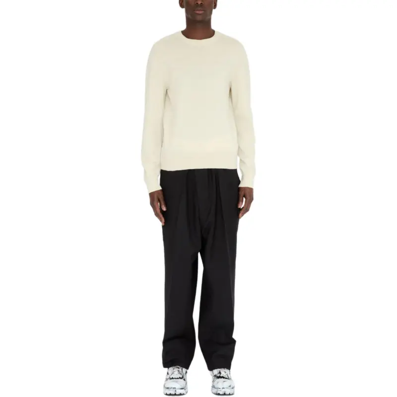 Maison Margiela Ivory Wool Sweater-1