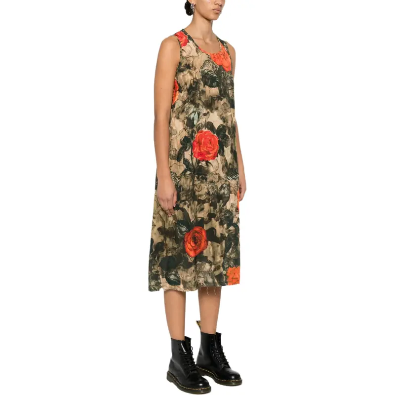 R13 Floral print Midi Dress-3