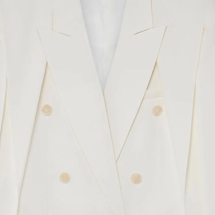 Stella McCartney Double Breasted Straight Hem Blazer-1