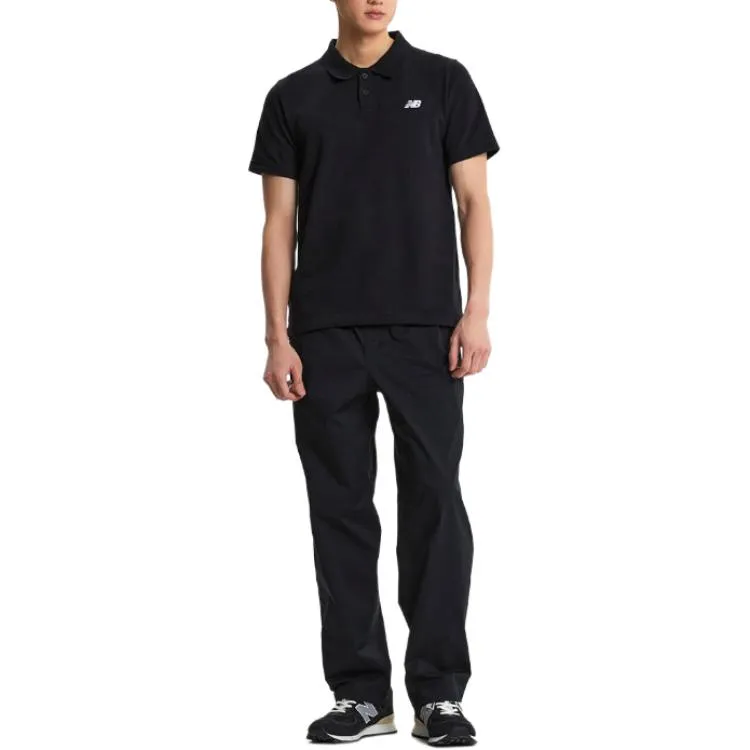 New Balance Polo Shirt Men's Black-2