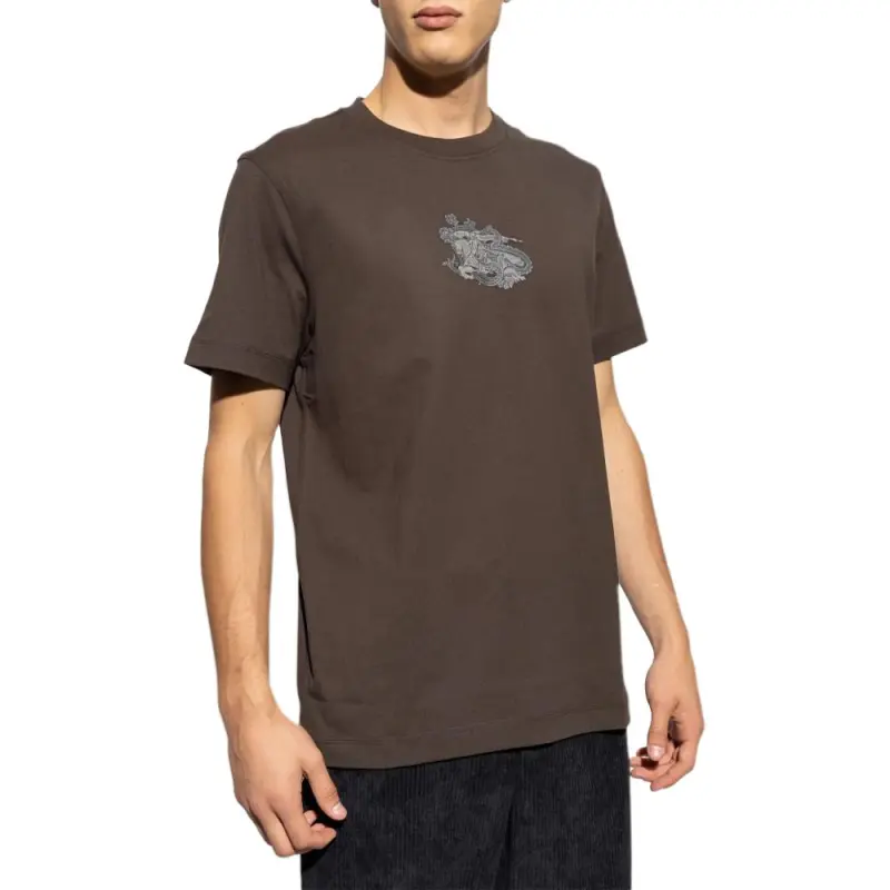 Burberry Graphic Printed Slim Fit T Shirt-1