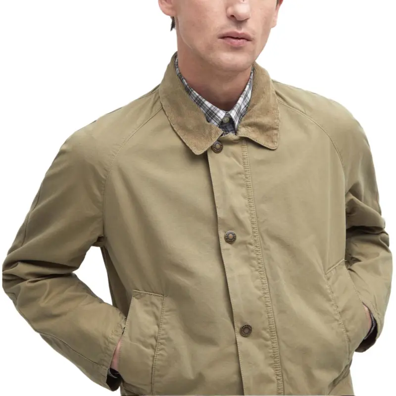 BARBOUR Ashby Logo Embroidered Jacket-3