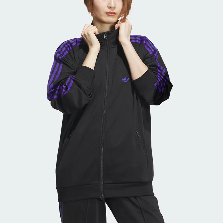 Adidas Originals Gender Neutral FW24 Jackets Coats Unisex Black/Energy Ink-1