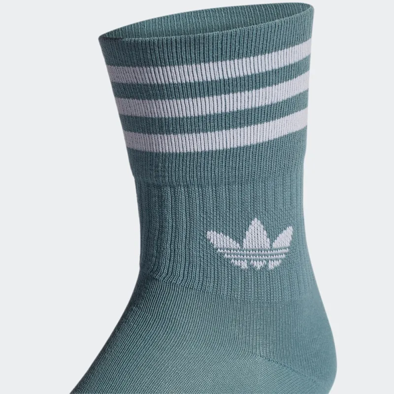 Adidas Originals Mid Calf Socks Unisex 3 Pack-2