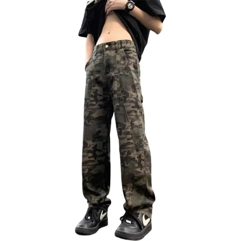 KVIV Jeans Men Camouflage -1